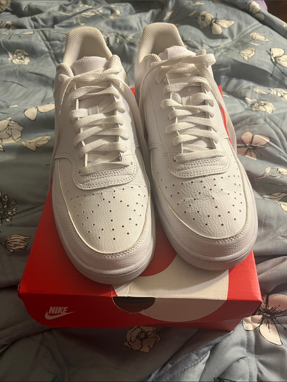 Nike Men’s White Court Vision Lo